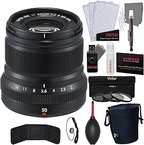 Fujifilm XF 50mm F2 R WR Lens Black Kit
