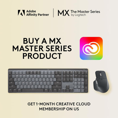 Logitech 920-010549 MX Mechanical Wireless Keyboard