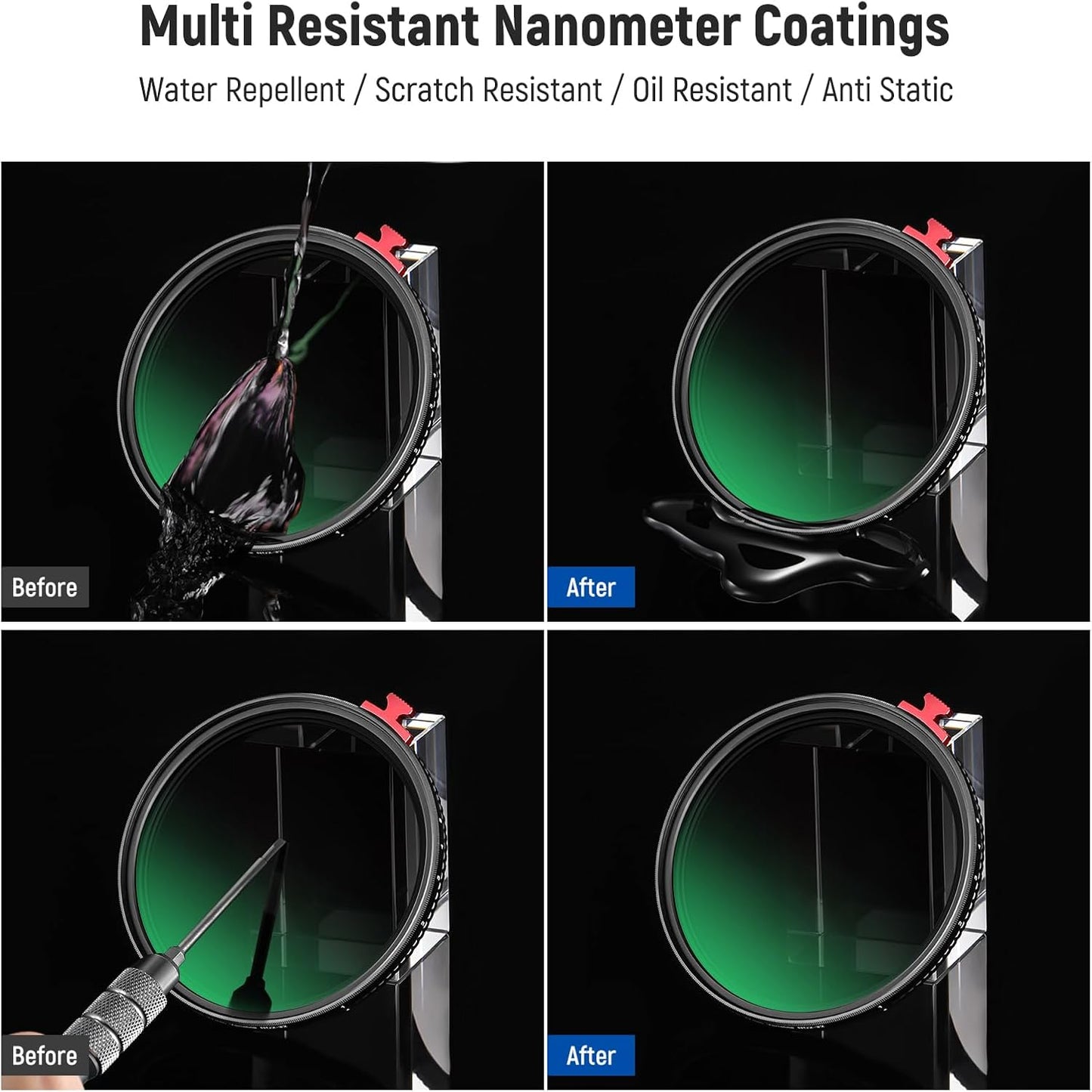 Neewer NW SERIES S 49mm Variable ND Filter: True Color ND2-32