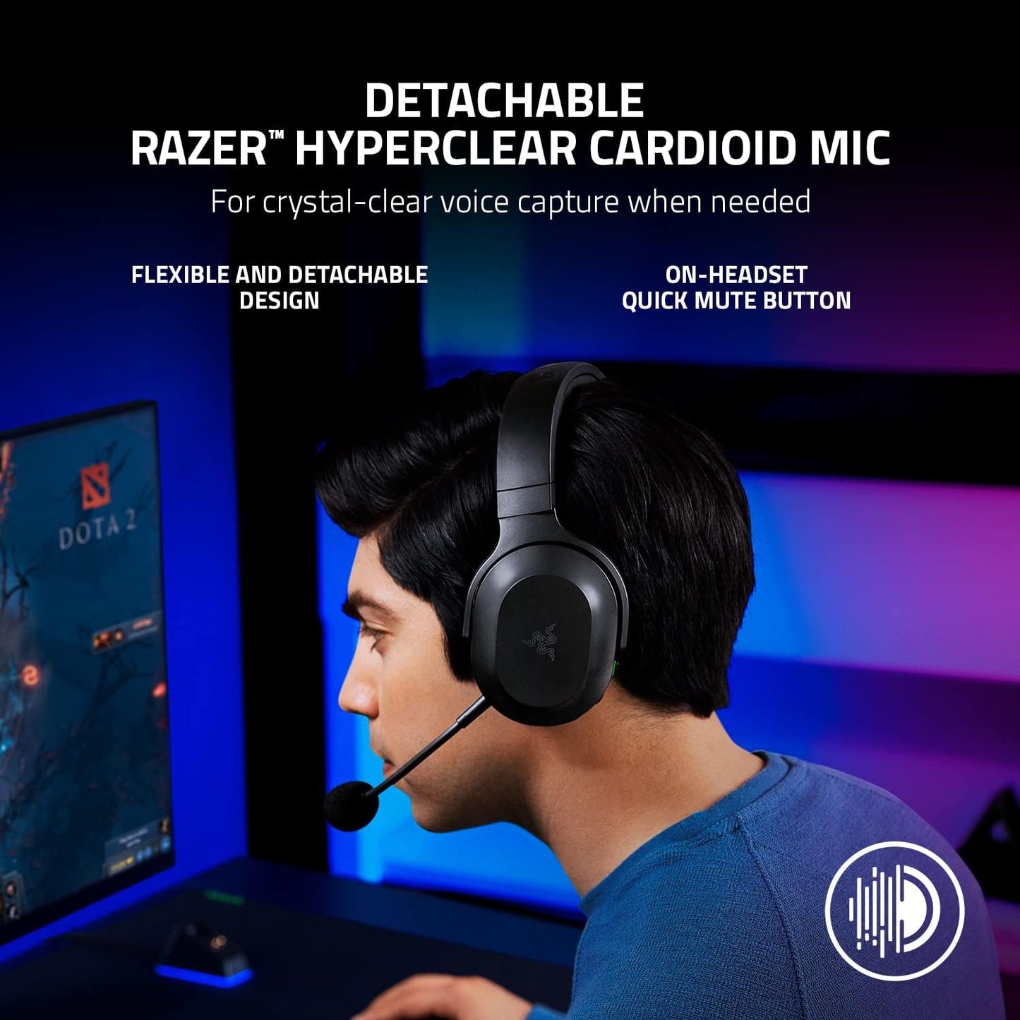 Razer Barracuda X Wireless Gaming Headset (Renewed)