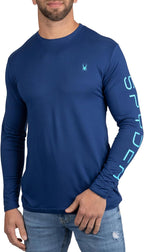 Spyder Mens Long Sleeve Athletic Dry Fit Undershirt