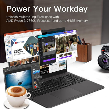 HP 255 G10 Business Laptop Ryzen 3 32GB 1TB SSD