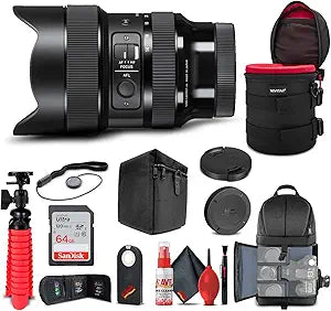 Sigma 213969 14-24mm f/2.8 DG DN Art Lens Leica L Bundle