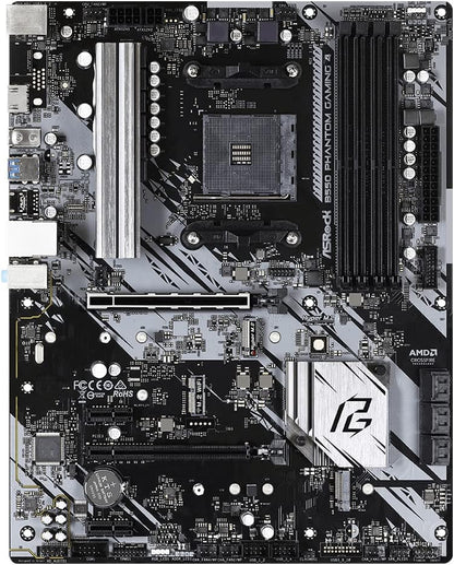 ASRock B550 PHANTOM GAMING 4 AMD Ryzen Motherboard