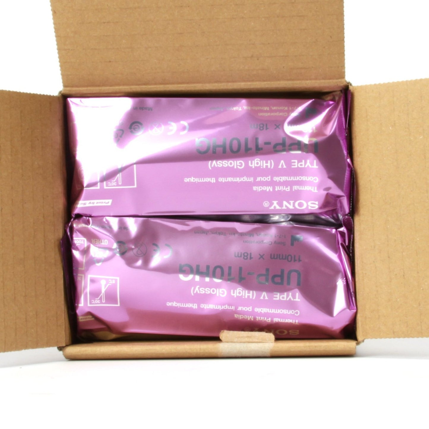 Sony UPP-110HG Thermal Print Media Video Imaging Paper 10 Rolls