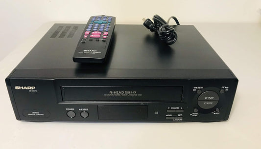 Sharp Vc-a572 VCR 4-Head Player/Recorder