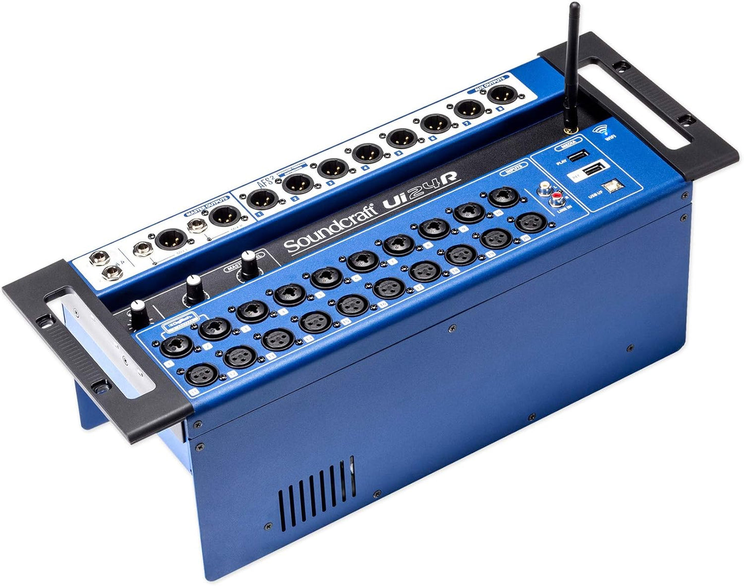 Soundcraft UI24R+ATH-PRO7X Digital Mixer with Headphones Bundle