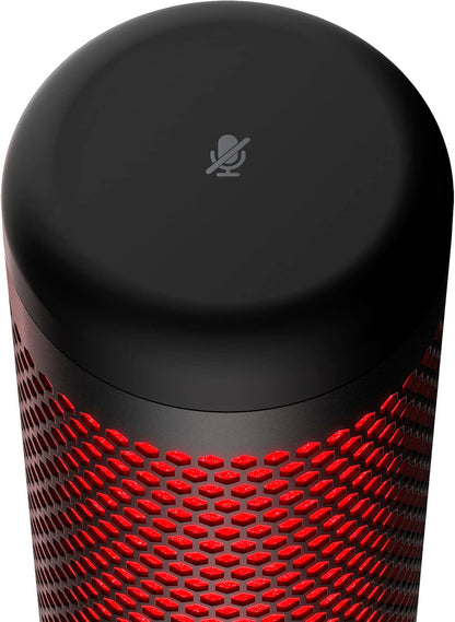 HP 4P5P6AA HyperX QuadCast Rouge Microphone
