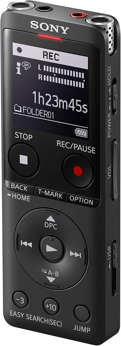 Sony ICDUX570BLK-cr Renewed Digital Voice Recorder