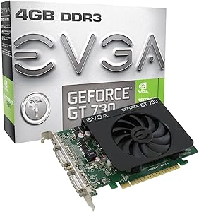 EVGA GeForce GT 730 04G-P3-2739-KR - 4GB DDR3 Graphics Card