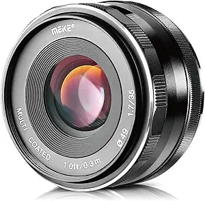 Meike 35mm F1.7 Fujifilm X-Mount Manual Lens