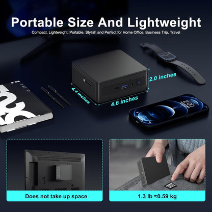 Intel Core i7 NUC11PAHi7 Mini PC Win 11 Pro