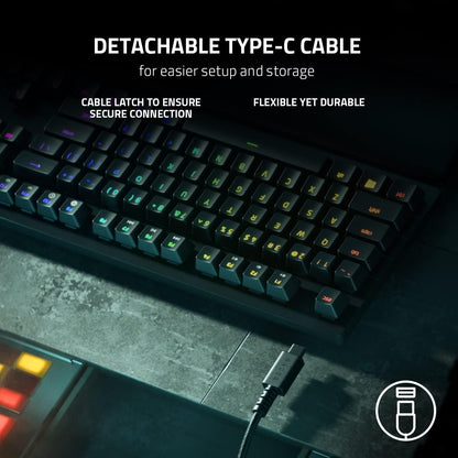 Razer RZ03-03940400-R3U1 Huntsman V2 TKL Gaming Keyboard