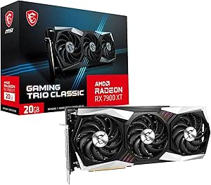 MSI R79XTGTC20G RX 7900 XT Gaming Trio Classic 20G Graphics Card — main product image