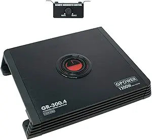 Gravity GR300.4 4-Channel Car Audio Amplifier 1200W — main product image