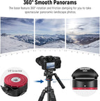 Neewer 10101837 Video Tripod Head Pan Tilt