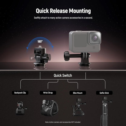 Neewer GP-24 Magnetic Action Camera Mount Kit
