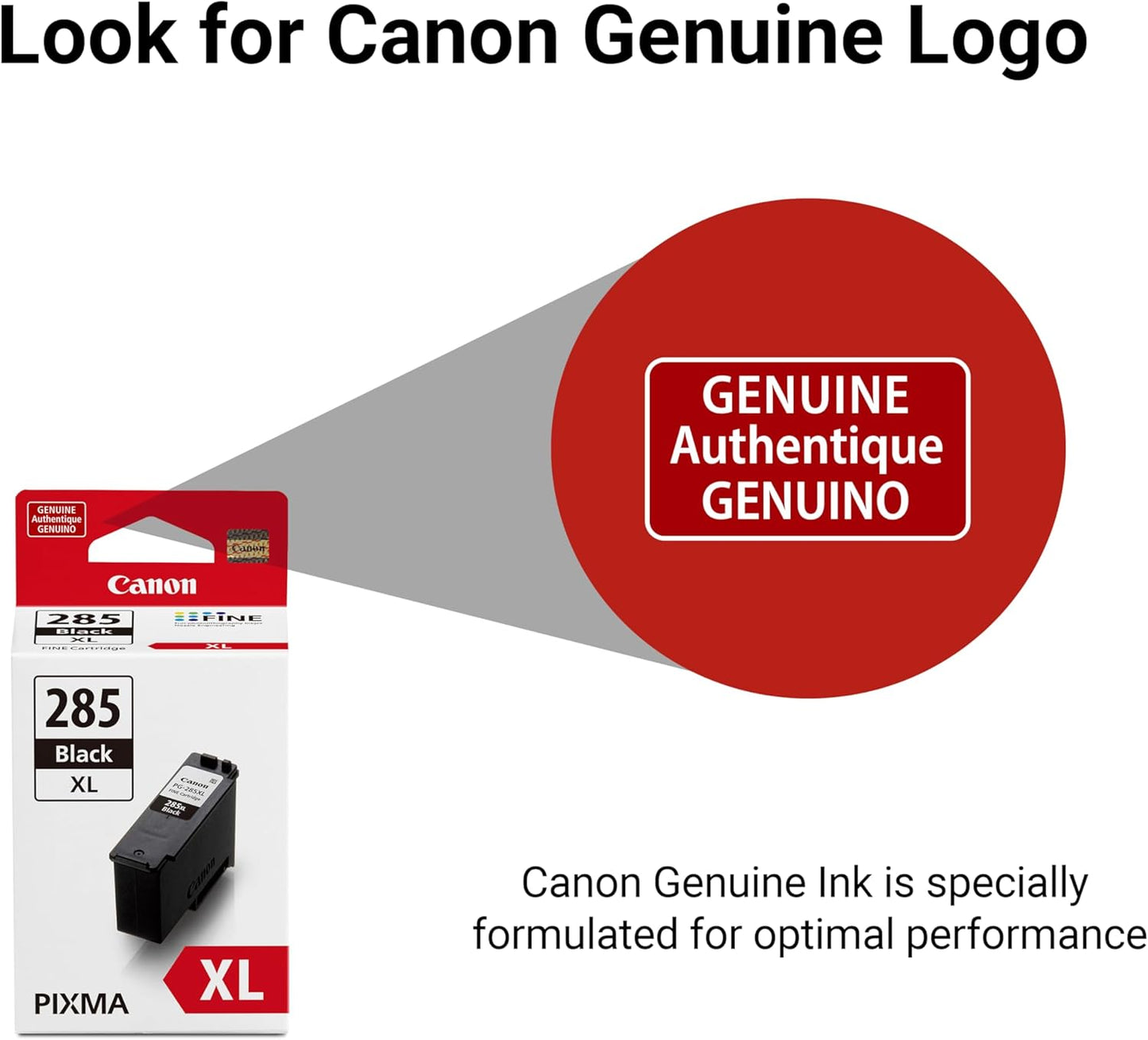 Canon 6196C001 PG-285 XL Black Ink Cartridge