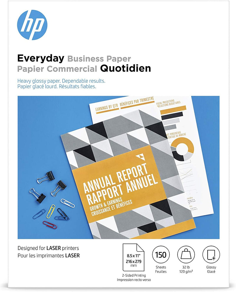 HP 4WN08A Everyday Business Glossy Laser Paper — main product image