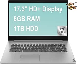 Lenovo IdeaPad 3 17" HD+ Laptop Intel i3 10th Gen