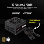 Corsair RM750e Low-Noise 750W PSU (Renewed)