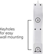 GE DFTQ-R193 6-Outlet Surge Protector 4-Pack - 15ft Cord