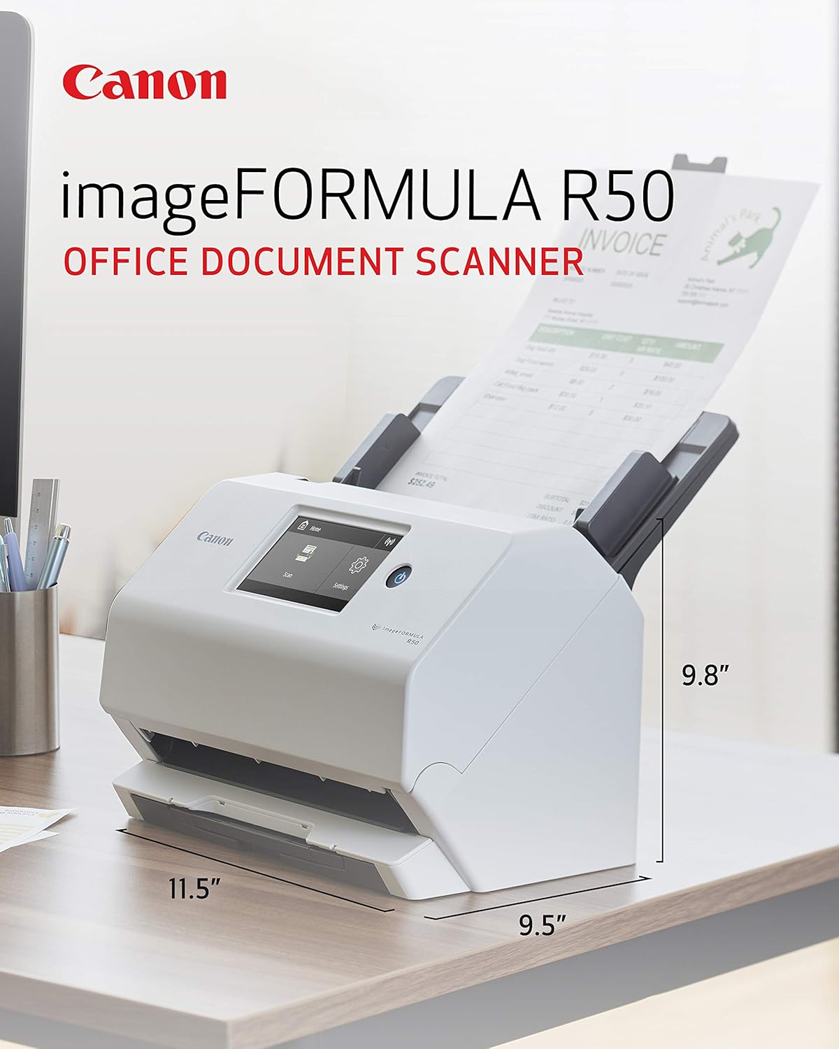 Canon 4823C001 imageFORMULA R50 Business Document Scanner