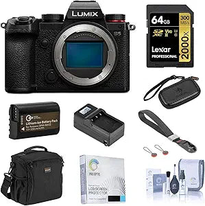 Panasonic Lumix DC-S5 Mirrorless Camera Bundle — main product image