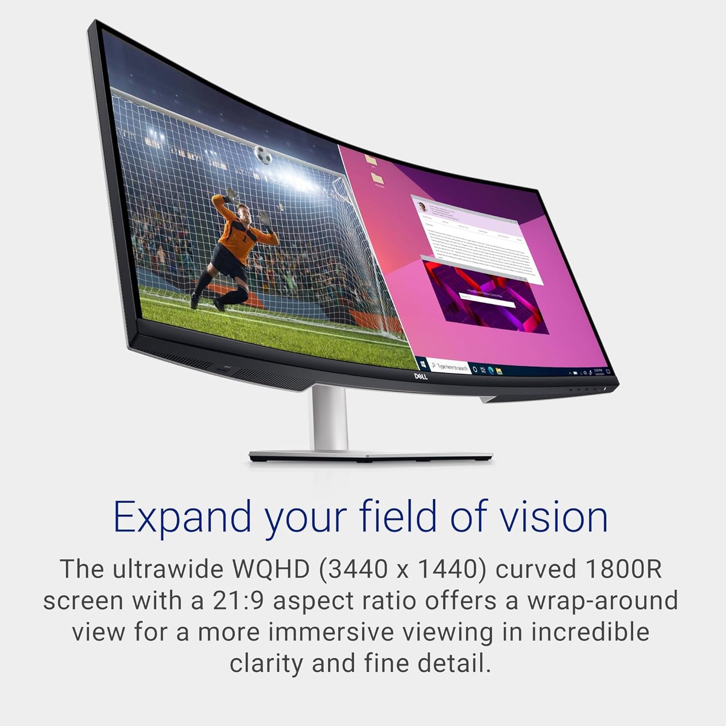 Dell S3423DWC 34-Inch Curved WQHD USB-C Monitor