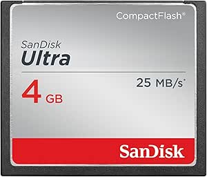 SanDisk Ultra 4GB CompactFlash Memory Card - 25MB/s