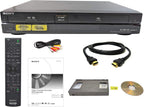 Sony VHS to DVD Recorder Combo VCR HDMI Remote (Renewed)