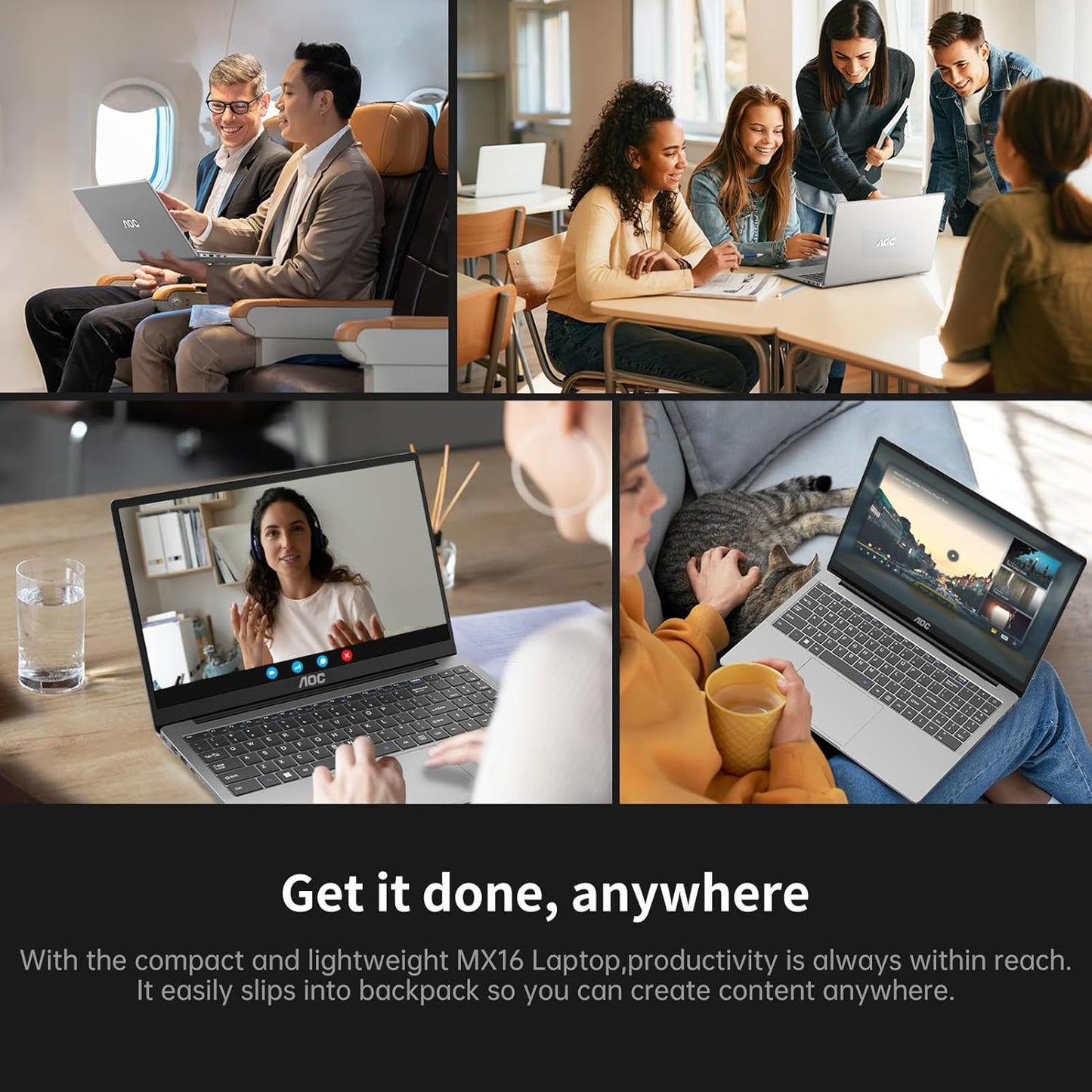 AOC MX16 AI Laptop Intel Ultra5 1TB SSD