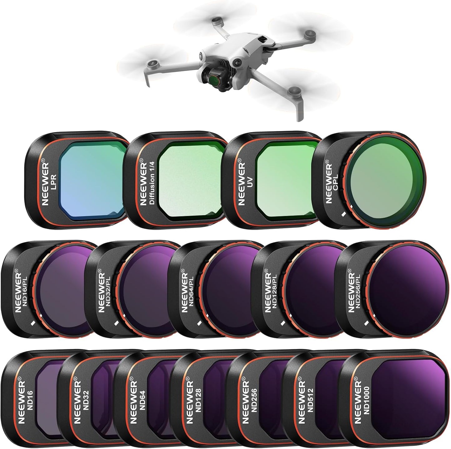 Neewer 10103579 DJI Mini 4 Pro Filter Set