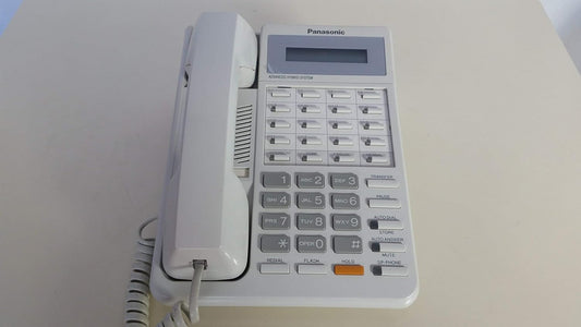 Panasonic KX-T7030-W 12-Button Display Speakerphone - White