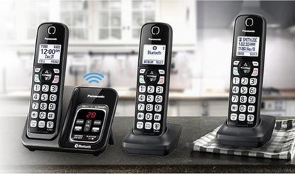 Panasonic KX-TGD563M Cordless Phone with Bluetooth & Answering Machine