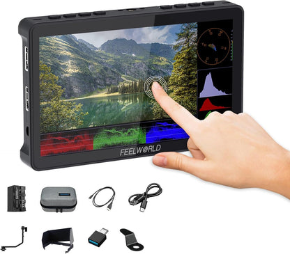 FEELWORLD F5 Pro V4 6" Touch Screen 4K HDMI Camera Monitor
