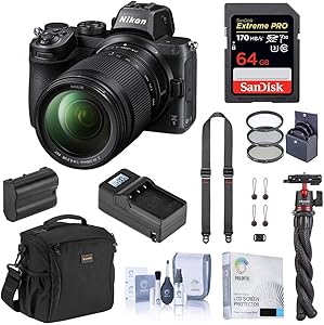 Nikon Z5 Mirrorless Camera 24-200mm VR Lens Bundle