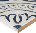 MSI AMZ-PT-SAM-00103 Indigo Encaustic Porcelain Tile Sample