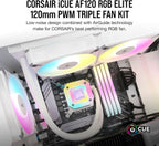 Corsair CO-9050158-WW iCUE AF120 RGB Elite Fan Kit