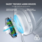 Razer RZ04-04430200-R3U1 Barracuda X Wireless Gaming Headset - White