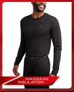 Spyder Thermal Underwear Set - Men's 4-Piece Fleece Lined