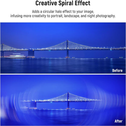 Neewer NW SERIES A 77mm Spiral Halo Lens Filter