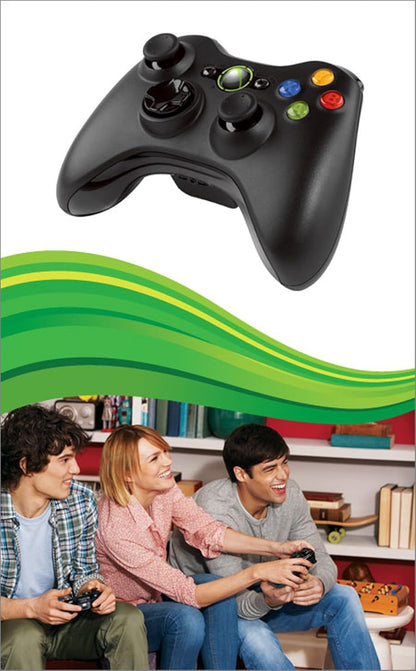 Microsoft NSF-00023 Xbox 360 Wireless Black Controller