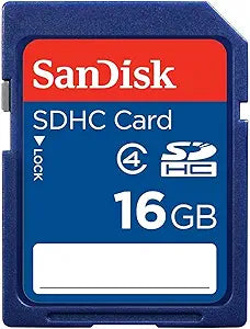 SanDisk BLK_SDSDB-016G 16GB SDHC Memory Card