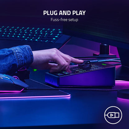 Razer Audio Mixer 4-Channel Streaming Chroma RGB Renewed