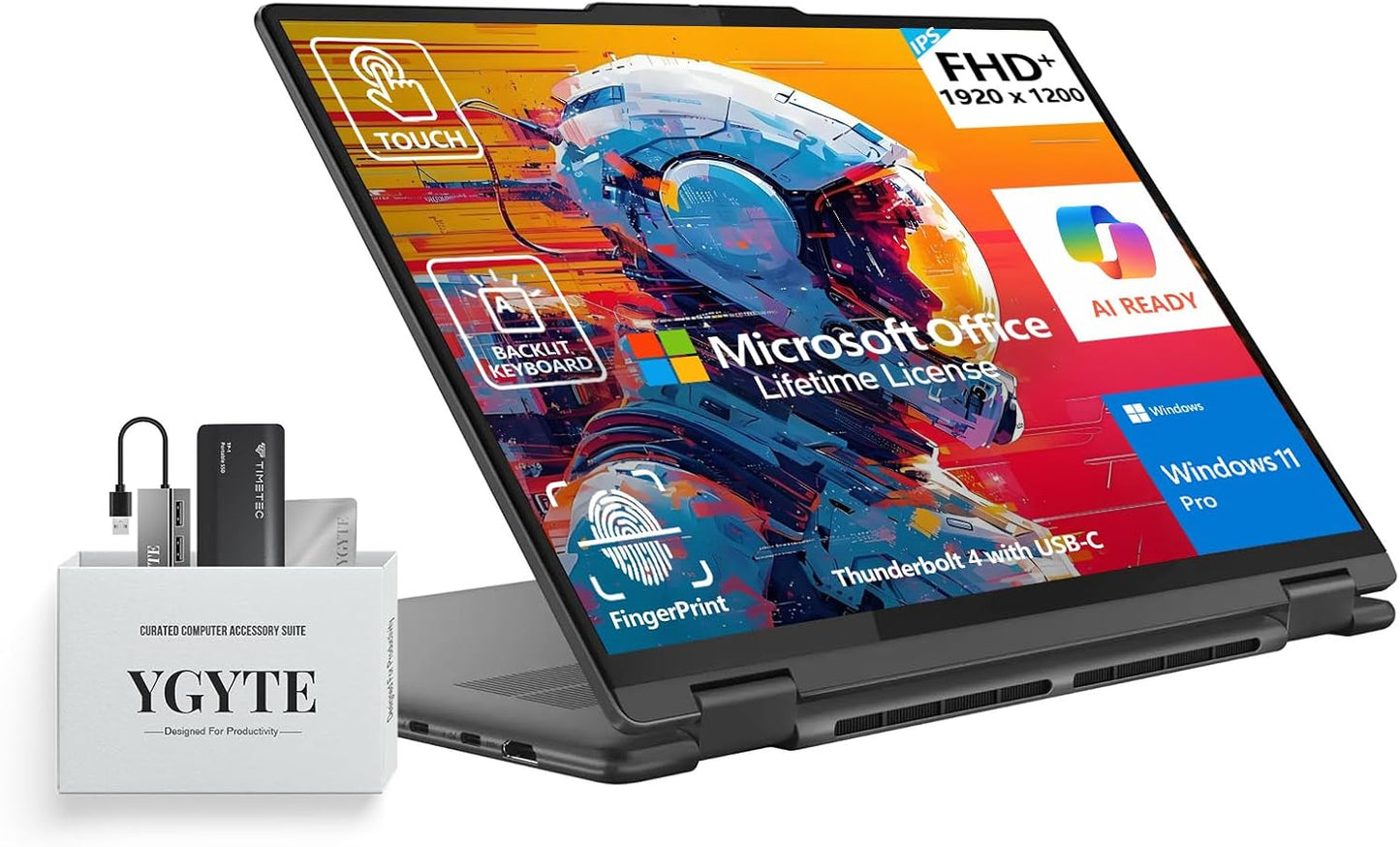 Lenovo 125U Yoga 7i 16" 2-in-1 Touch Laptop