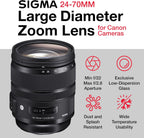 Sigma 24-70mm F2.8 Art Canon EF Lens Bundle