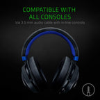 Razer RZ04-02830500 Kraken Gaming Headset Black/Blue