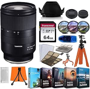 Tamron 28-75mm f/2.8 Sony E-Mount Lens Bundle