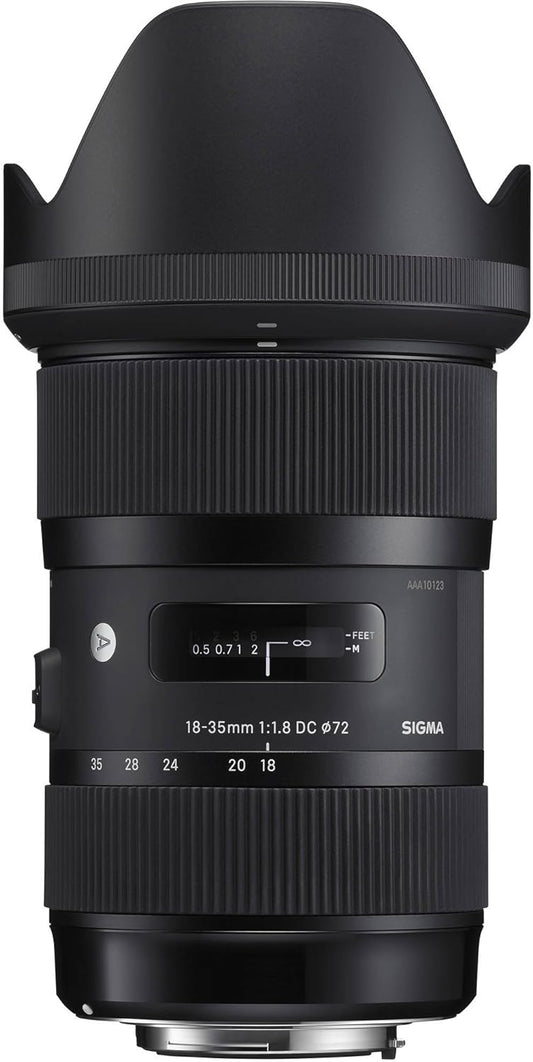 Sigma 210101 18-35mm F/1.8 DC HSM Lens Canon (Renewed)